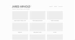 Desktop Screenshot of jared-arnold.com